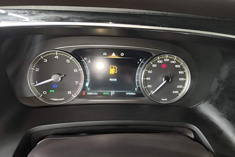 Used GAC Trumpchi M8 2021 Revised Version Lingxiu Series 390T Luxury Edition Instrument Cluster