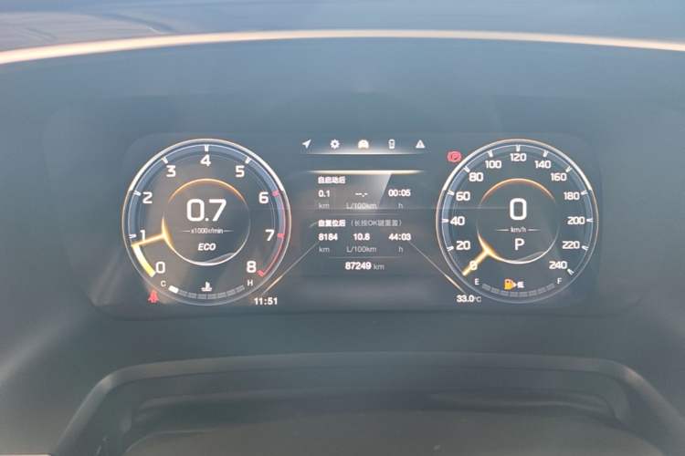 Used GAC Trumpchi M8 2021 Master Series 390T Ultimate Edition Instrument Cluster