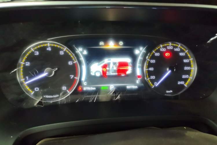 Used GAC Trumpchi M8 2021 Lingxiu Series 390T Deluxe Edition Instrument Cluster