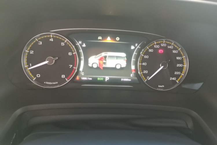 Used GAC Trumpchi M8 2021 Revised Version Lingxiu Series 390T Luxury Edition Instrument Cluster