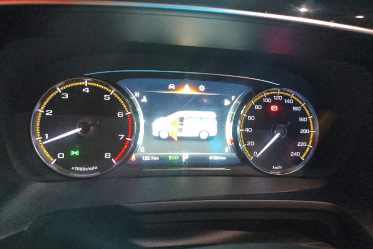 Used GAC Trumpchi M8 2021 Revised Version Lingxiu Series 390T Luxury Edition Instrument Cluster