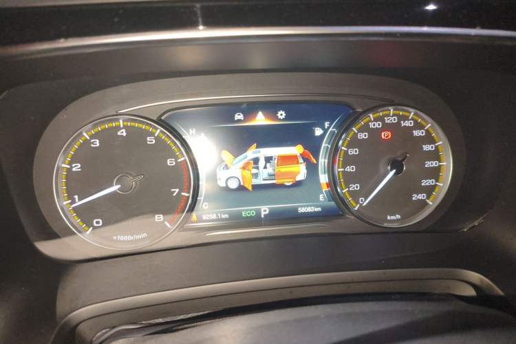 Used GAC Trumpchi M8 2021 Lingxiu Series 390T Deluxe Edition Instrument Cluster