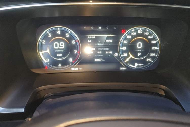 Used GAC Trumpchi M8 2021 Lingxiu Series 390T Deluxe Edition Instrument Cluster
