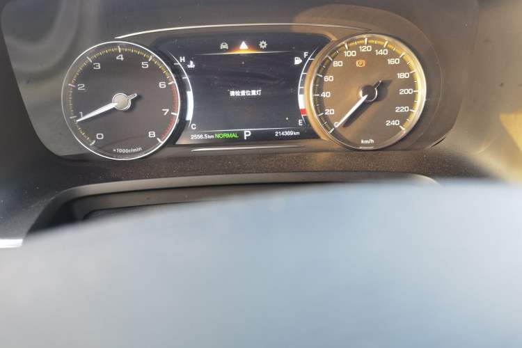 Used GAC Trumpchi M8 2021 Lingxiu Series 390T Deluxe Edition Odometer Close Up