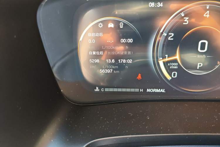 Used GAC Trumpchi M8 2021 Lingxiu Series 390T Ultimate Edition Odometer Close Up