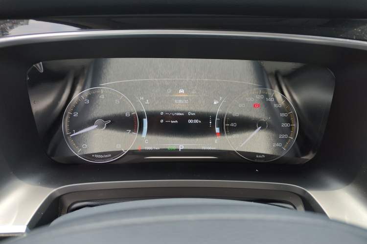 Used GAC Trumpchi M8 2021 Lingxiu Series 390T Deluxe Edition Odometer Close Up