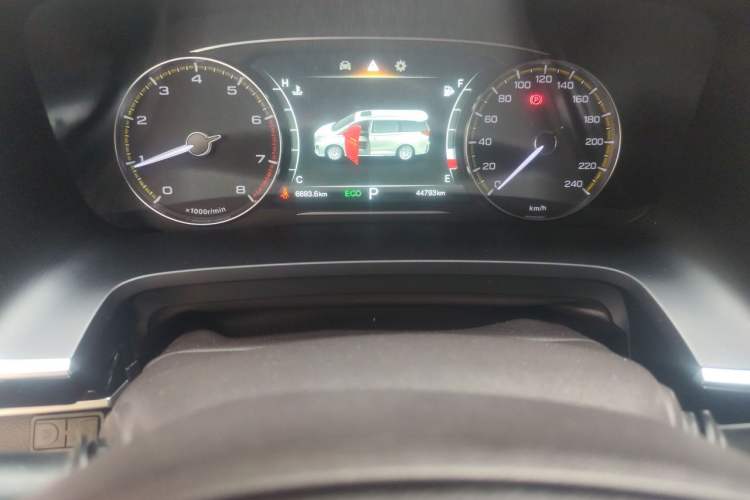 Used GAC Trumpchi M8 2021 Revised Version Lingxiu Series 390T Luxury Edition Odometer Close Up