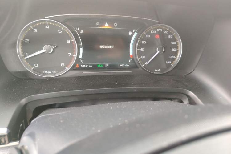 Used GAC Trumpchi M8 2021 Lingxiu Series 390T Luxury Edition Odometer Close Up