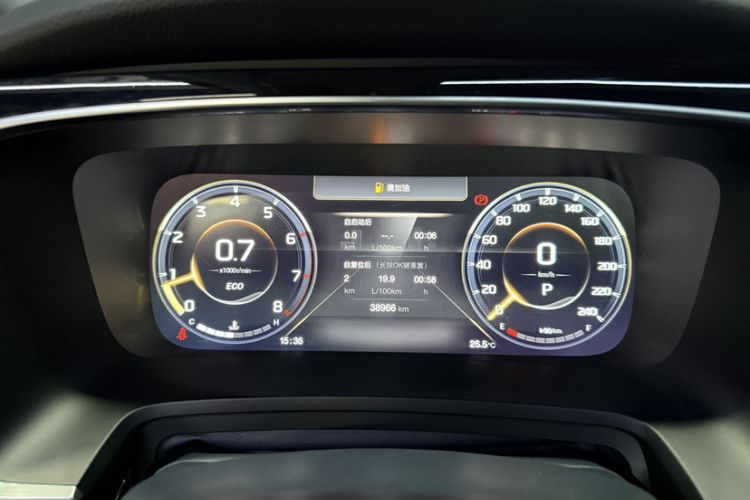 Used GAC Trumpchi M8 2021 Lingxiu Series 390T Ultimate Edition Odometer Close Up