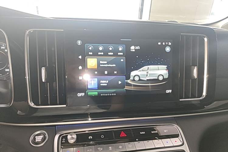 Used GAC Trumpchi M8 2021 Lingxiu Series 390T Deluxe Edition Audio And AC Panel