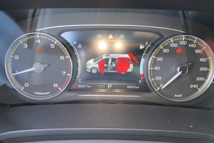 Used GAC Trumpchi M8 2021 Lingxiu Series 390T Deluxe Edition Instrument Cluster
