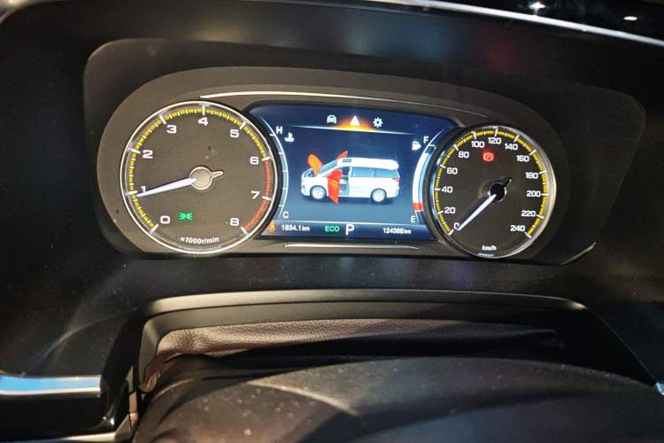 Used GAC Trumpchi M8 2021 Revised Version Lingxiu Series 390T Luxury Edition Instrument Cluster