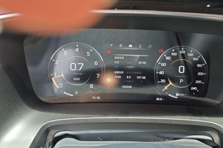 Used GAC Trumpchi M8 2021 Lingxiu Series 390T Deluxe Edition Instrument Cluster