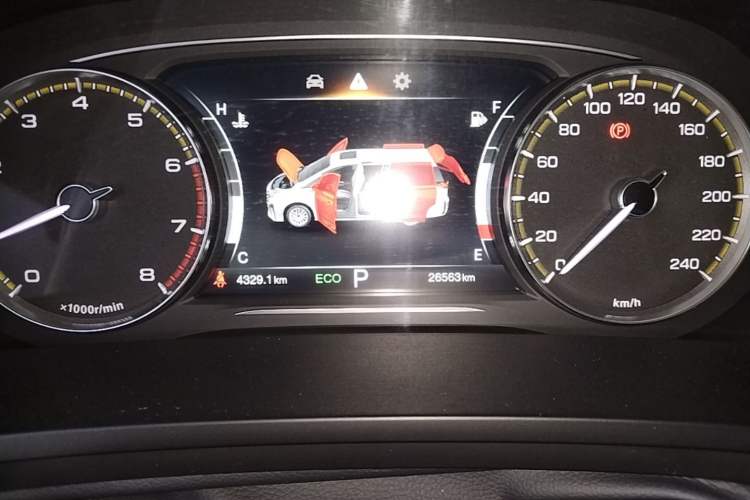 Used GAC Trumpchi M8 2021 Lingxiu Series 390T Deluxe Edition Instrument Cluster