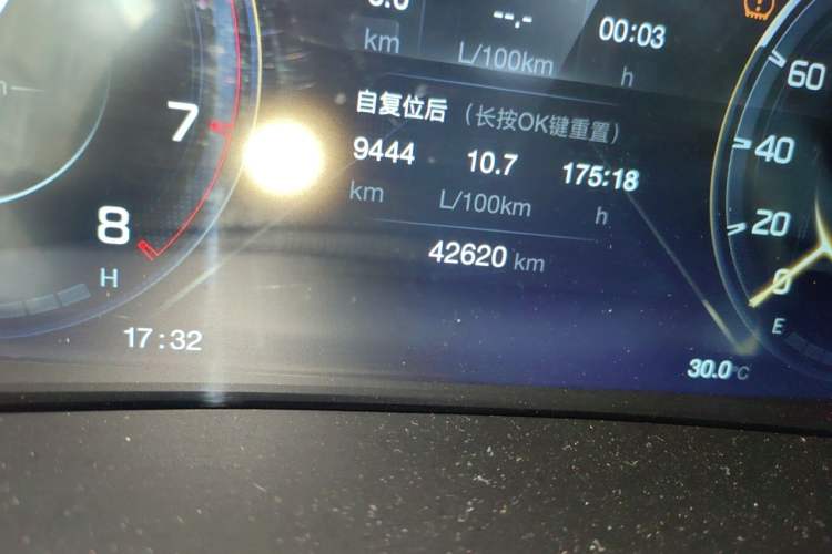 Used GAC Trumpchi M8 2021 Lingxiu Series 390T Flagship Edition Odometer Close Up