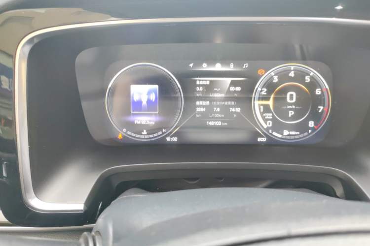 Used GAC Trumpchi M8 2021 Lingxiu Series 390T Ultimate Edition Odometer Close Up