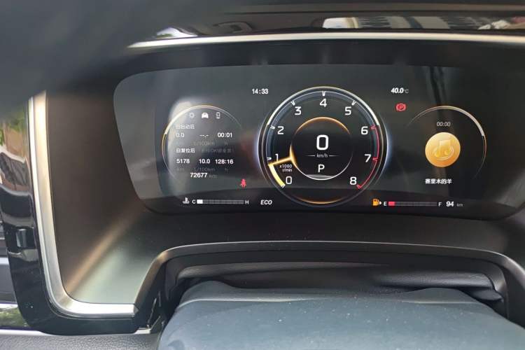 Used GAC Trumpchi M8 2021 Lingxiu Series 390T Ultimate Edition Odometer Close Up