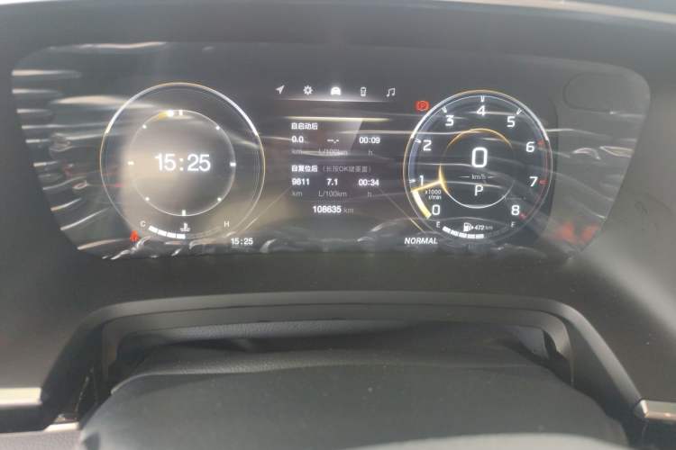 Used GAC Trumpchi M8 2021 Lingxiu Series 390T Ultimate Edition Odometer Close Up