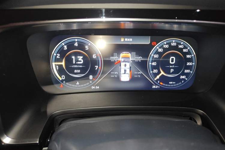 Used GAC Trumpchi M8 2021 Master Series 390T Four-Seat Glory Edition Instrument Cluster