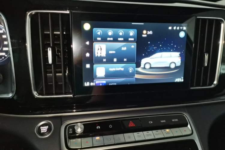 Used GAC Trumpchi M8 2021 Lingxiu Series 390T Ultimate Edition Audio And AC Panel