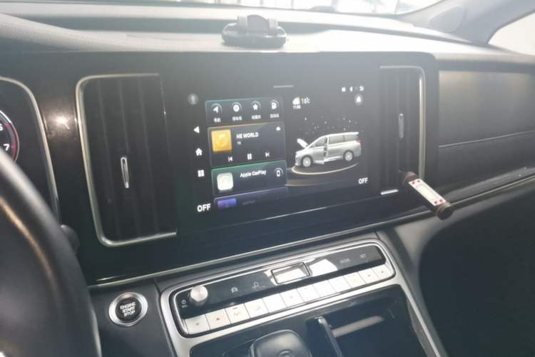 Used GAC Trumpchi M8 2021 Lingxiu Series 390T Deluxe Edition Audio And AC Panel