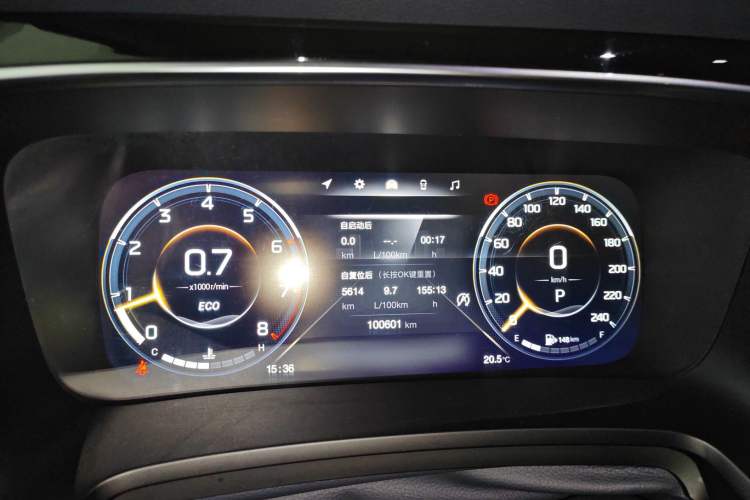 Used GAC Trumpchi M8 2021 Master Series 390T Prestige Edition Instrument Cluster