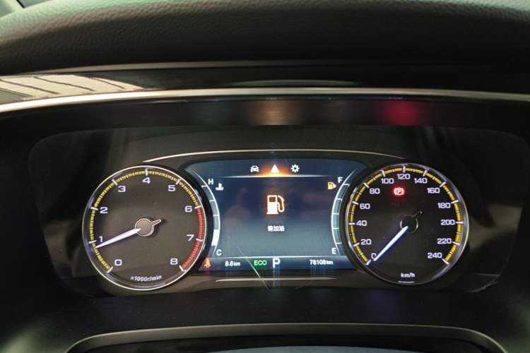Used GAC Trumpchi M8 2021 Revised Version Lingxiu Series 390T Luxury Edition Instrument Cluster