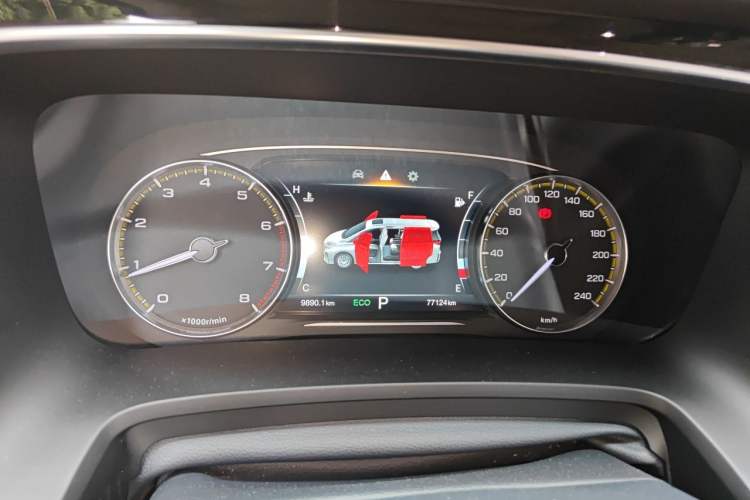 Used GAC Trumpchi M8 2021 Revised Version Lingxiu Series 390T Luxury Edition Instrument Cluster