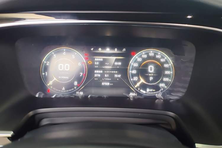 Used GAC Trumpchi M8 2021 Lingxiu Series 390T Deluxe Edition Instrument Cluster