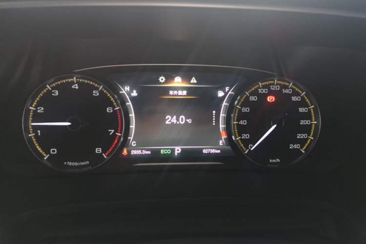 Used GAC Trumpchi M8 2021 Lingxiu Series 390T Deluxe Edition Instrument Cluster