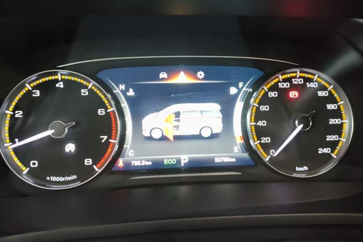 Used GAC Trumpchi M8 2021 Lingxiu Series 390T Deluxe Edition Instrument Cluster