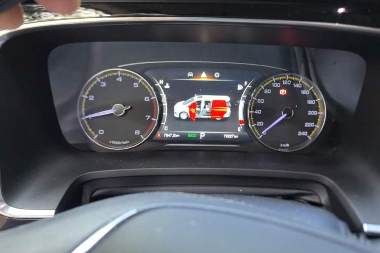 Used GAC Trumpchi M8 2021 Lingxiu Series 390T Deluxe Edition Instrument Cluster