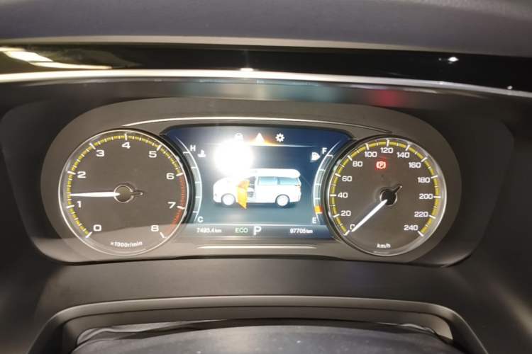Used GAC Trumpchi M8 2021 Revised Version Lingxiu Series 390T Luxury Edition Instrument Cluster