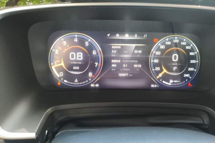 Used GAC Trumpchi M8 2021 Lingxiu Series 390T Deluxe Edition Instrument Cluster