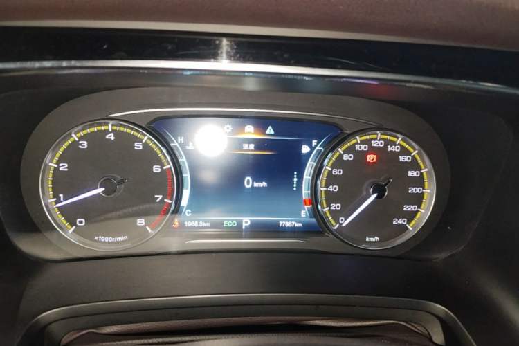 Used GAC Trumpchi M8 2021 Revised Version Lingxiu Series 390T Luxury Edition Instrument Cluster