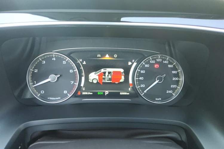 Used GAC Trumpchi M8 2021 Lingxiu Series 390T Deluxe Edition Instrument Cluster