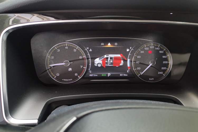 Used GAC Trumpchi M8 2021 Lingxiu Series 390T Deluxe Edition Instrument Cluster