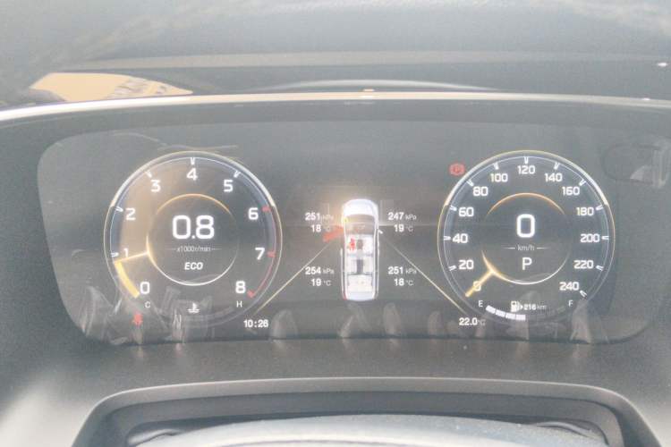 Used GAC Trumpchi M8 2021 Lingxiu Series 390T Ultimate Edition Instrument Cluster