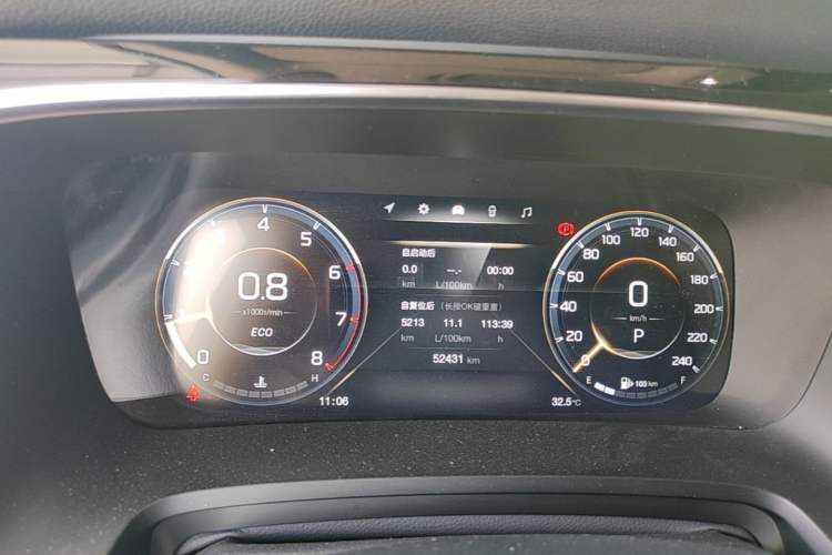 Used GAC Trumpchi M8 2021 Master Series 390T Ultimate Edition Instrument Cluster