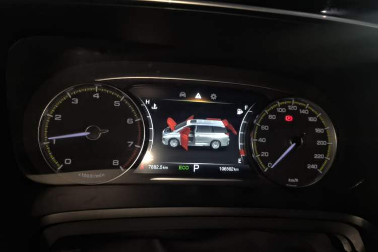 Used GAC Trumpchi M8 2021 Lingxiu Series 390T Deluxe Edition Instrument Cluster