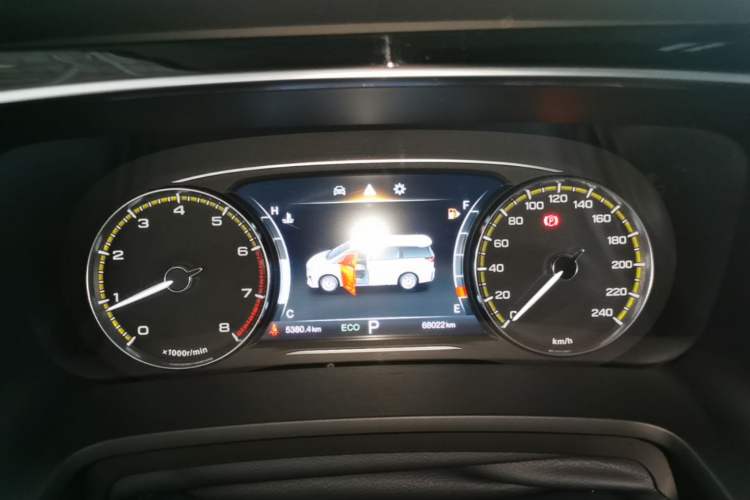 Used GAC Trumpchi M8 2021 Revised Version Lingxiu Series 390T Luxury Edition Instrument Cluster