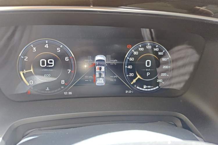 Used GAC Trumpchi M8 2021 Lingxiu Series 390T Ultimate Edition Instrument Cluster