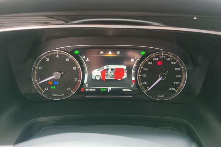 Used GAC Trumpchi M8 2021 Revised Version Lingxiu Series 390T Luxury Edition Instrument Cluster