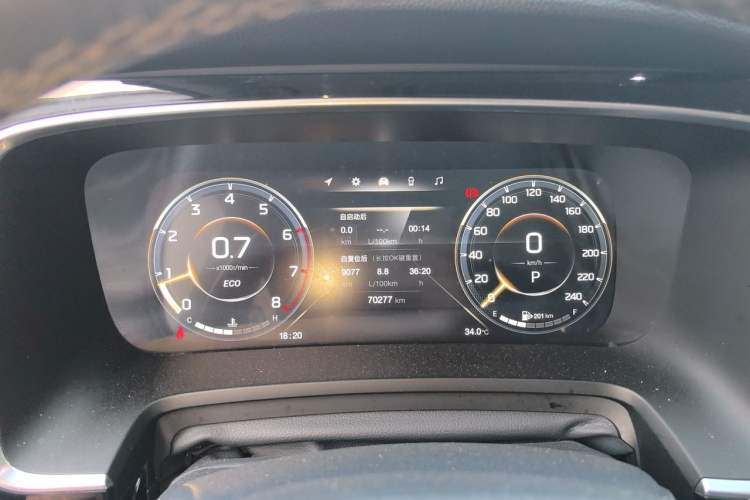 Used GAC Trumpchi M8 2021 Lingxiu Series 390T Ultimate Edition Instrument Cluster