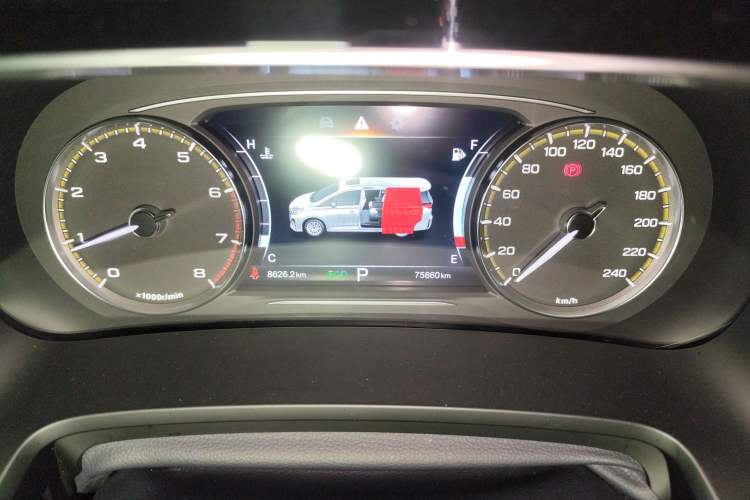 Used GAC Trumpchi M8 2021 Revised Version Lingxiu Series 390T Luxury Edition Instrument Cluster