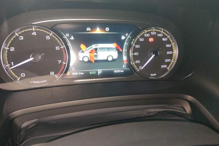Used GAC Trumpchi M8 2021 Revised Version Lingxiu Series 390T Luxury Edition Instrument Cluster