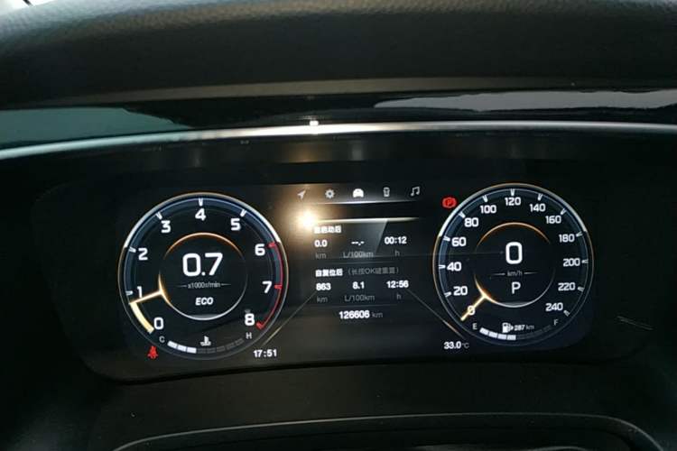 Used GAC Trumpchi M8 2021 Lingxiu Series 390T Ultimate Edition Instrument Cluster