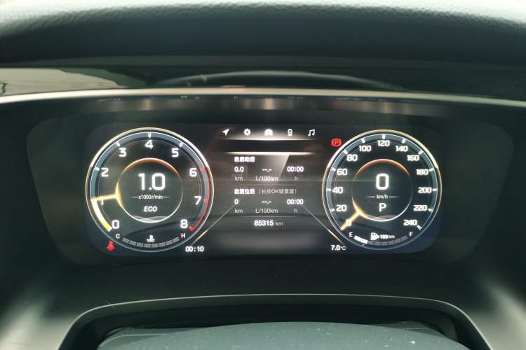 Used GAC Trumpchi M8 2021 Lingxiu Series 390T Deluxe Edition Instrument Cluster