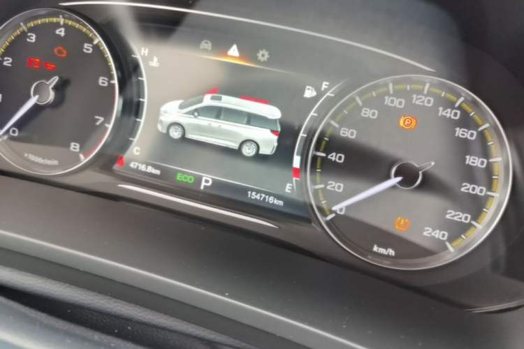 Used GAC Trumpchi M8 2021 Lingxiu Series 390T Deluxe Edition Instrument Cluster