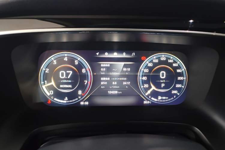Used GAC Trumpchi M8 2021 Master Series 390T Prestige Edition Instrument Cluster